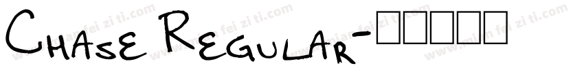 Chase Regular字体转换